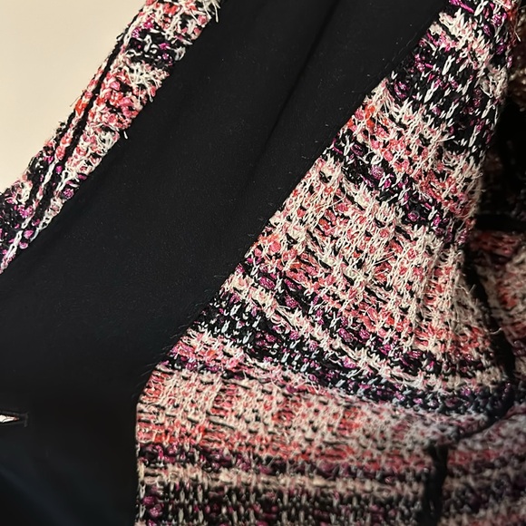 St. John Blazer Size 14 Pink and Black - Picture 4 of 12